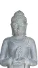 Artikelbild 4 des Artikels “Stehender Buddha Rad der Lehre, Indien, 192 cm Höhe, Kunststein, hohl, handgefertigt & farbig. Eingefaerbt in der Farbe Antik-Finish “